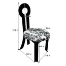 Key Design, Dining Chairs (Set of 2) - White / Black