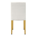 Dining Chairs With Ergonomic Buckle Backrest Comfort