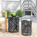 Outdoor Metal Modern Design End Table
