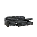 Coco - Blanche Sofa Bed With USB - Dark Gray