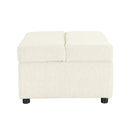 Twin Size Folding Ottoman Sleeper Bed With Mattress Convertible Guest Bed