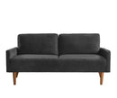 Sofa, European Style With Sleek Design, Modern & Vintage Flair, Upholstered 3 Seater Couch