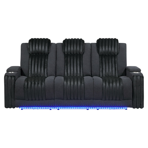 Duran - Power Reclining Sofa With Power Headrest