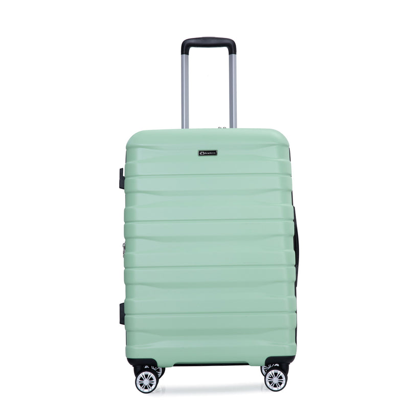 Luggage Set Of 5 Pieces, Expandable Hard Pc Luggage Set With Tsa Lock For Rotating Wheels