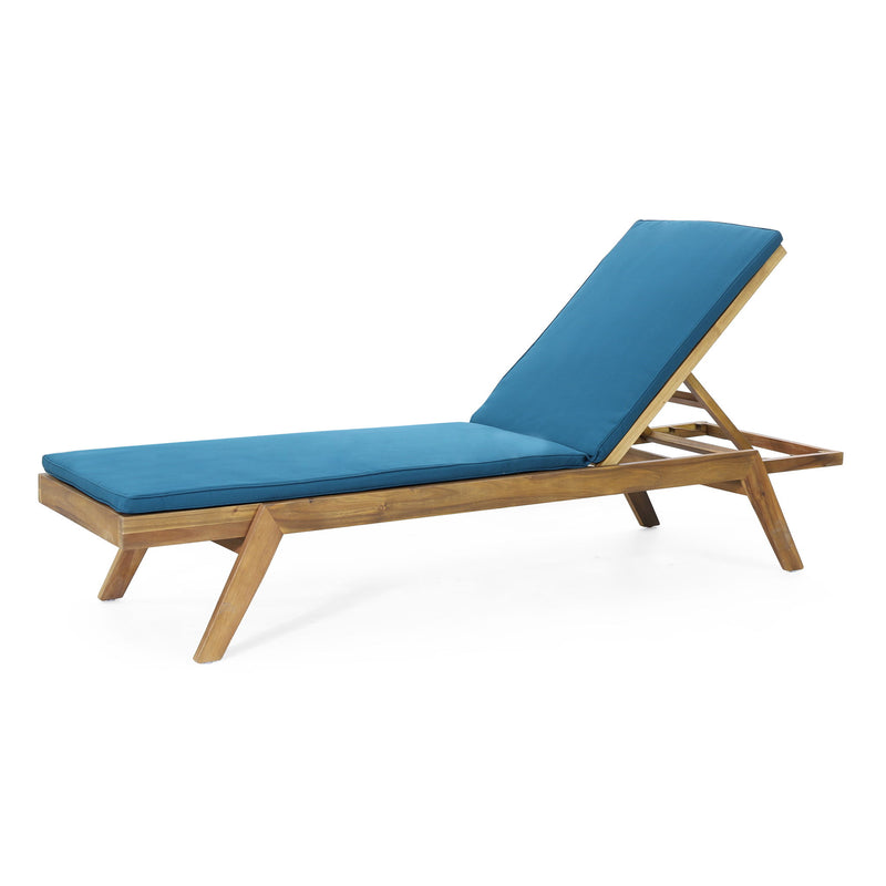 Nebulon - Outdoor Adjustable Chaise Lounge With Water Resistant Cushions (Set of 2)