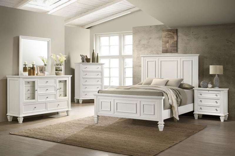 Sandy Beach - Panel Bed Bedroom Set - Atlantic Fine Furniture Inc