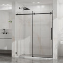 Frameless Tub Sliding Shower Door With Easy Clean Coating
