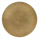 Modern Aluminum Accent Table With Raw Brass, Elegant Design, weight And Durable - Antique Brass