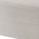 Candor - Ottoman Upholstered Footrest - Beige / Gray