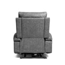 Large Size Electric Power Lift Recliner Chair Sofa With 8 Point Vibration Massage And Lumbar Heat