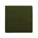 Knox - Square Storage Cocktail Ottoman - Olive Green