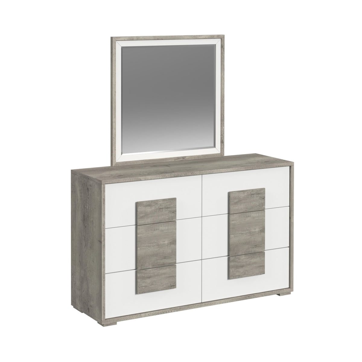 San Matteo 6-Drawer Dresser in Gray by Elements International, view 2
