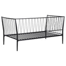 Richland - Metal Twin Daybed Bed Frame - Matte Black