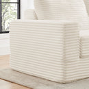 Modern Minimalist L Shape Modular Sectional Sofa, Corduroy Couch