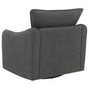 Madia - Upholstered Sloped Arm Swivel Glider Chair
