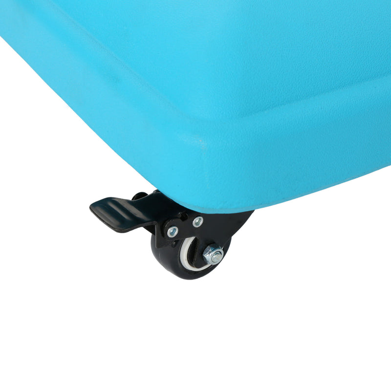 Wheelie - Stylish Square Umbrella Base With Stainless Steel Pole Handle
