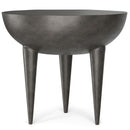 Otto - Cast Aluminum Side Table - Black