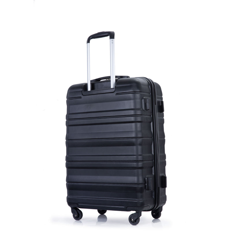 Expandable 3 Piece Luggage Sets Lightweight & Durable Suitcase, Spinner Wheels, Tsa Lock