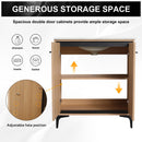 Modern Bathroom Vanity Base With Basin And Storage Cabinet