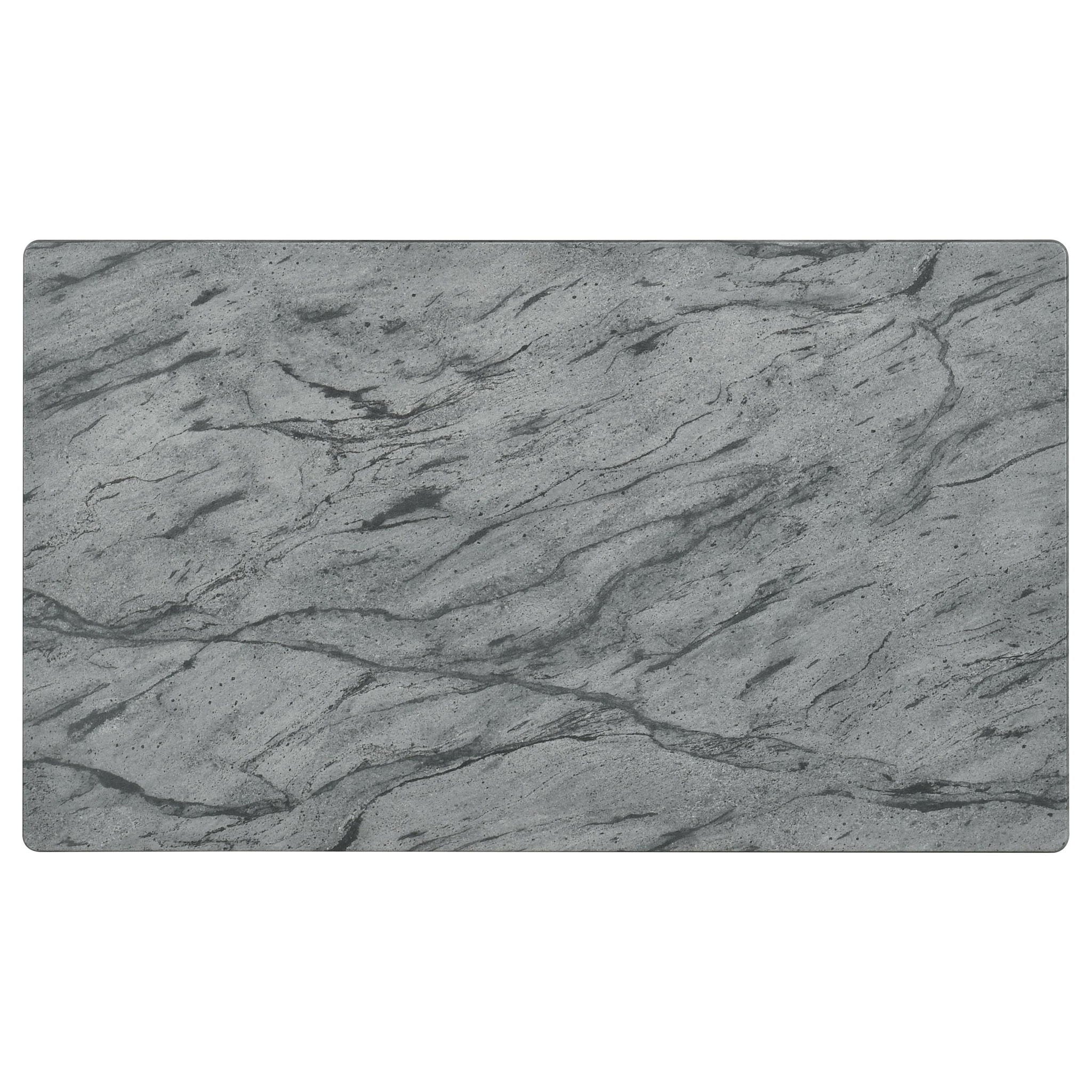 Mozzi 3-piece Coffee and End Table Set Grey Faux Marble - Atlantic Fine Furniture Melbourne FL