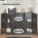 Hazen - Wine Cabinet - Espresso