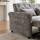 Loveseat Sofa Bed, Pull - Out Couch Sleeper & 2 Pillows