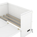 Murphy Bed With USB Port And A Large Drawer