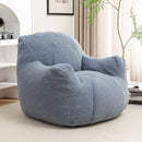 Comfy Bean Bag Chair With Filler, Fluffy And Cozy Seating