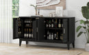4 Door Sideboard Storage Cabinet With Door Shelf