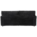 Plush Oversized Double Chaise Lounge Sofa Bed With USB Ports And Cup Holders