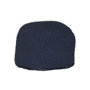 Semi Rounded Pouf, Cable Knitted, Perfect Seating