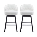 360 Degree Rotation Swivel Counter Stools (Set of 2)