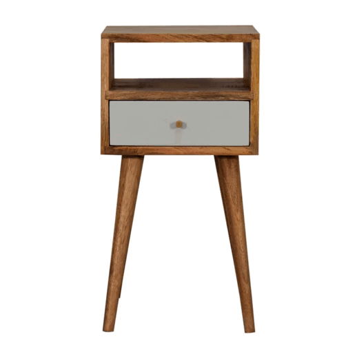 Solid Wood Mini Nightstand
