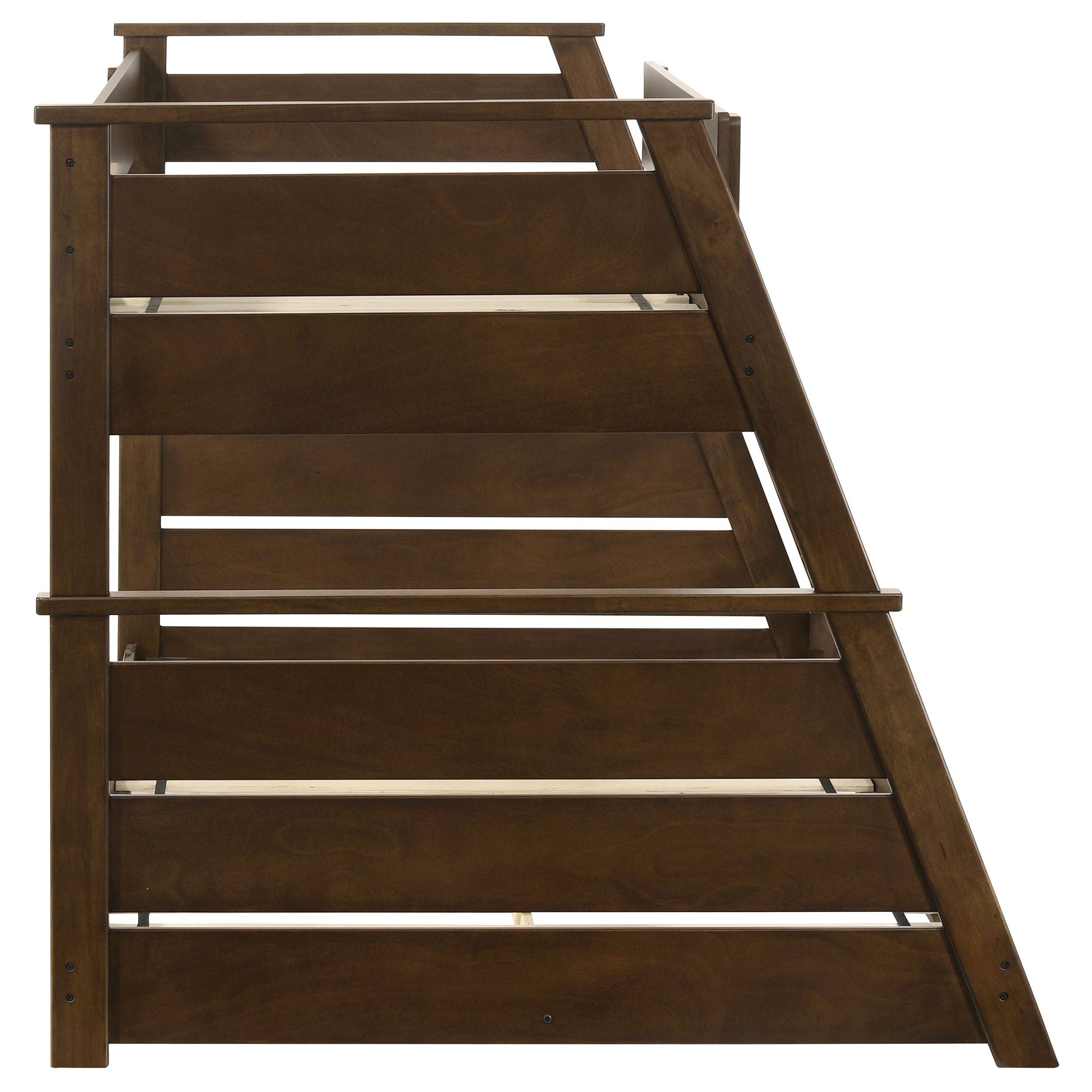 Holden Wood Veneer Twin Over Full Bunk Bed Walnut — view 11
