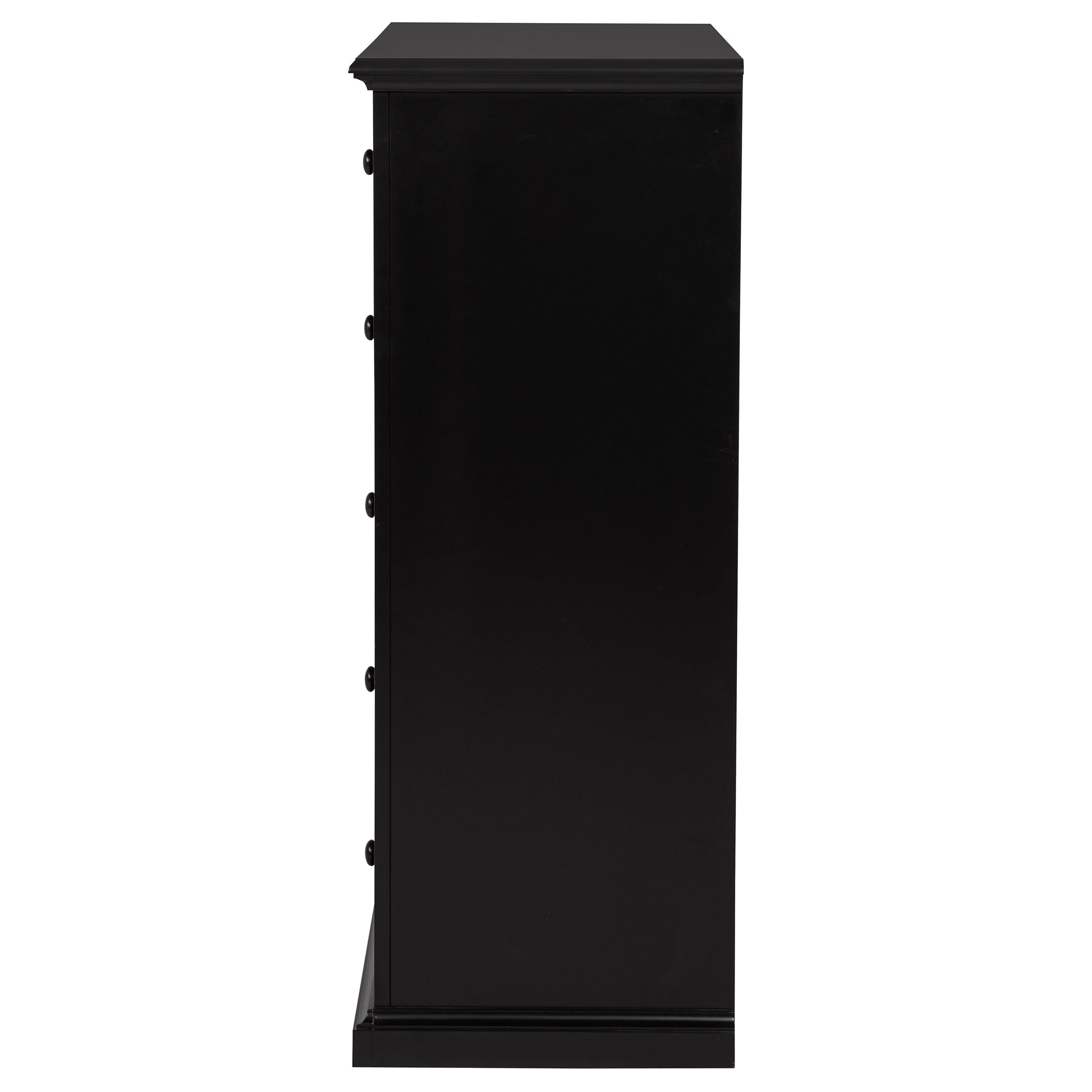Sumerlin 6-drawer Bedroom Chest of Drawers Black — view 6