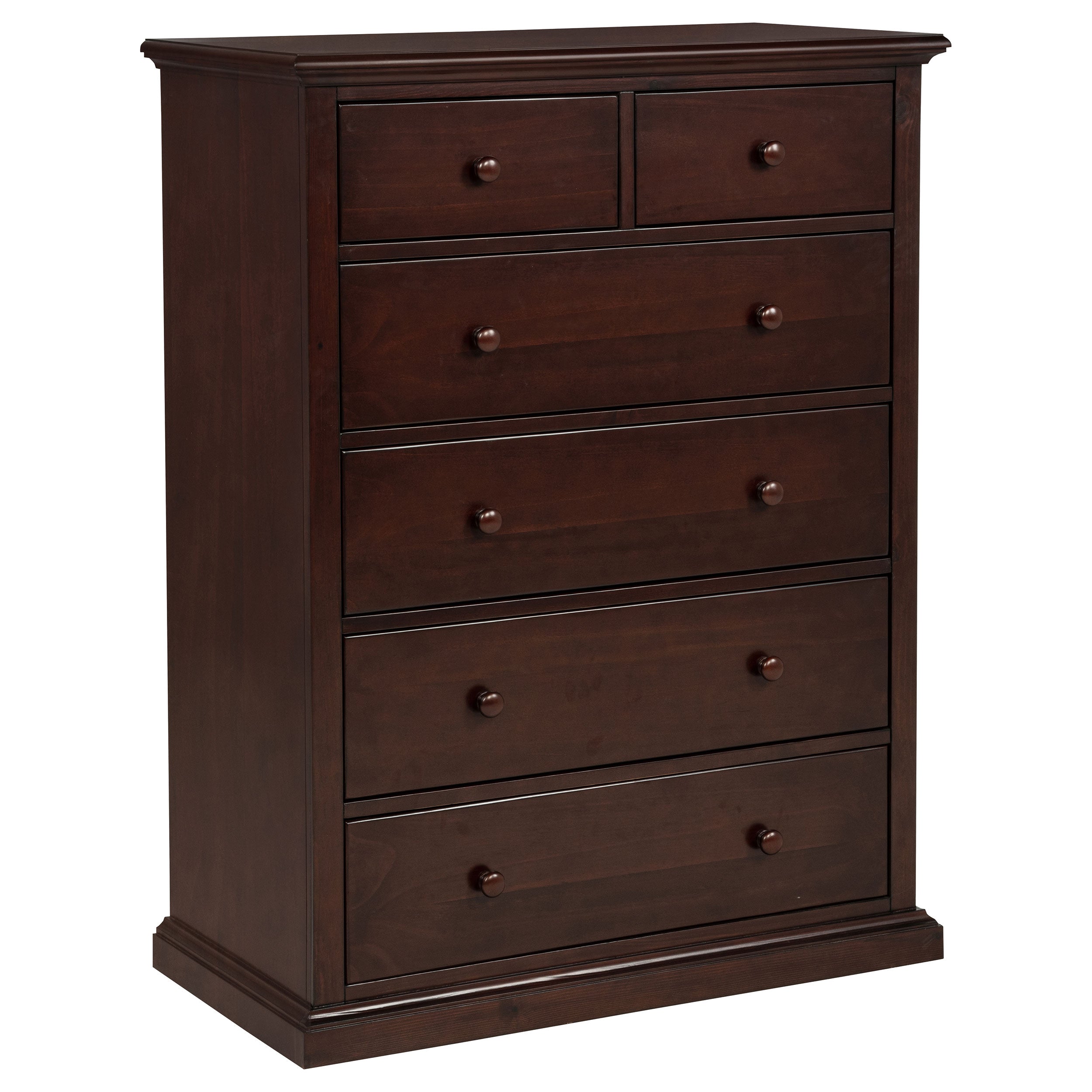 Sumerlin 6-drawer Bedroom Chest of Drawers Cappuccino — view 1