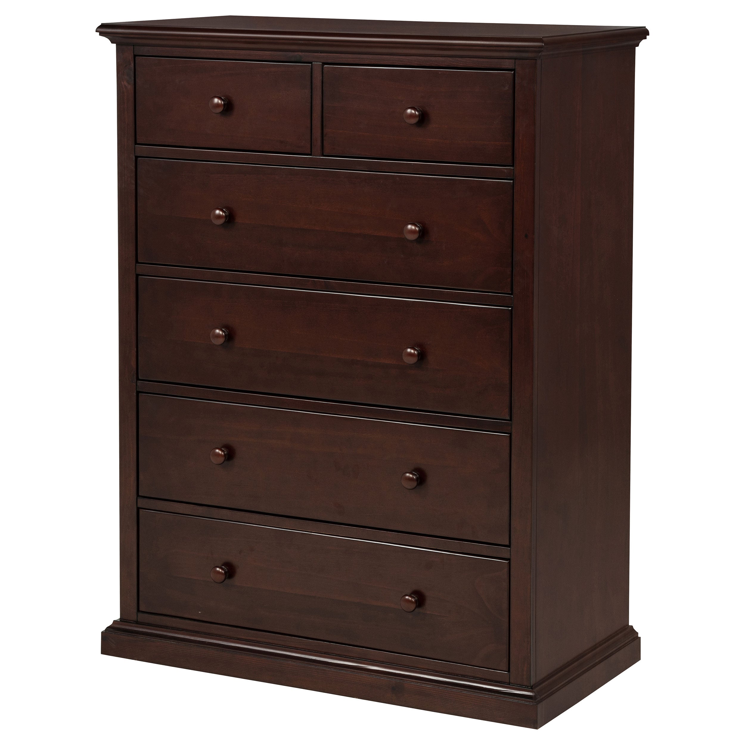 Sumerlin 6-drawer Bedroom Chest of Drawers Cappuccino — view 5