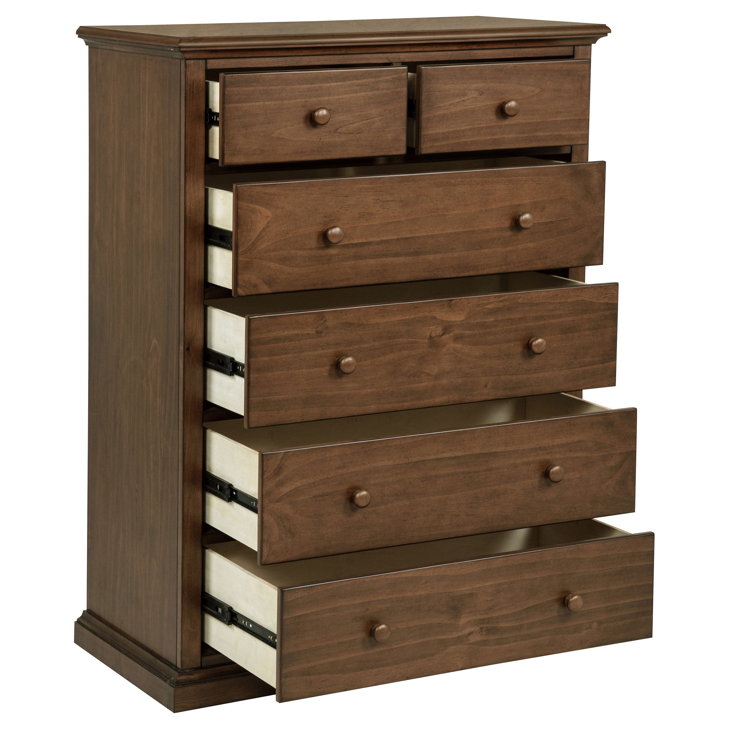 Sumerlin 6-drawer Bedroom Chest of Drawers Medium Brown — view 3