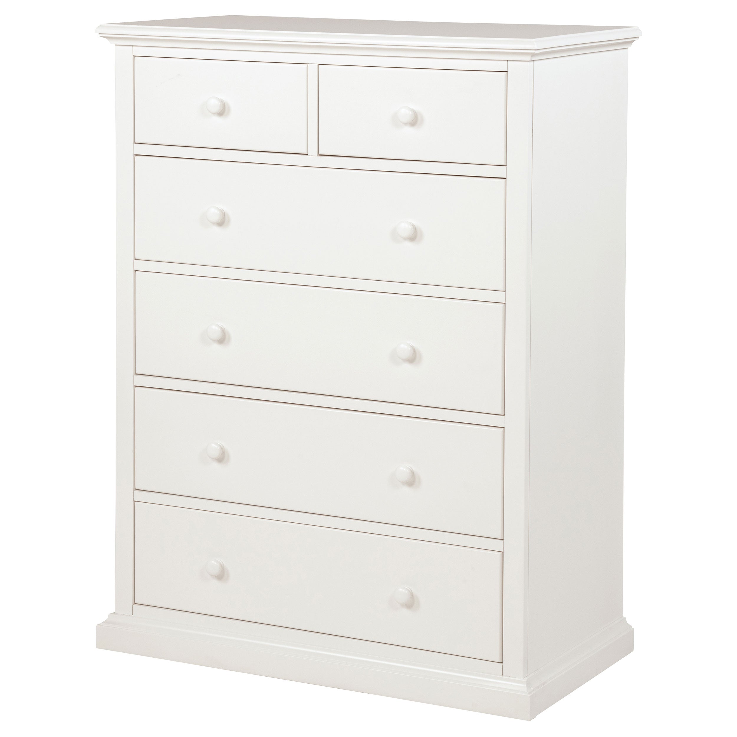Sumerlin 6-drawer Bedroom Chest of Drawers White — view 5