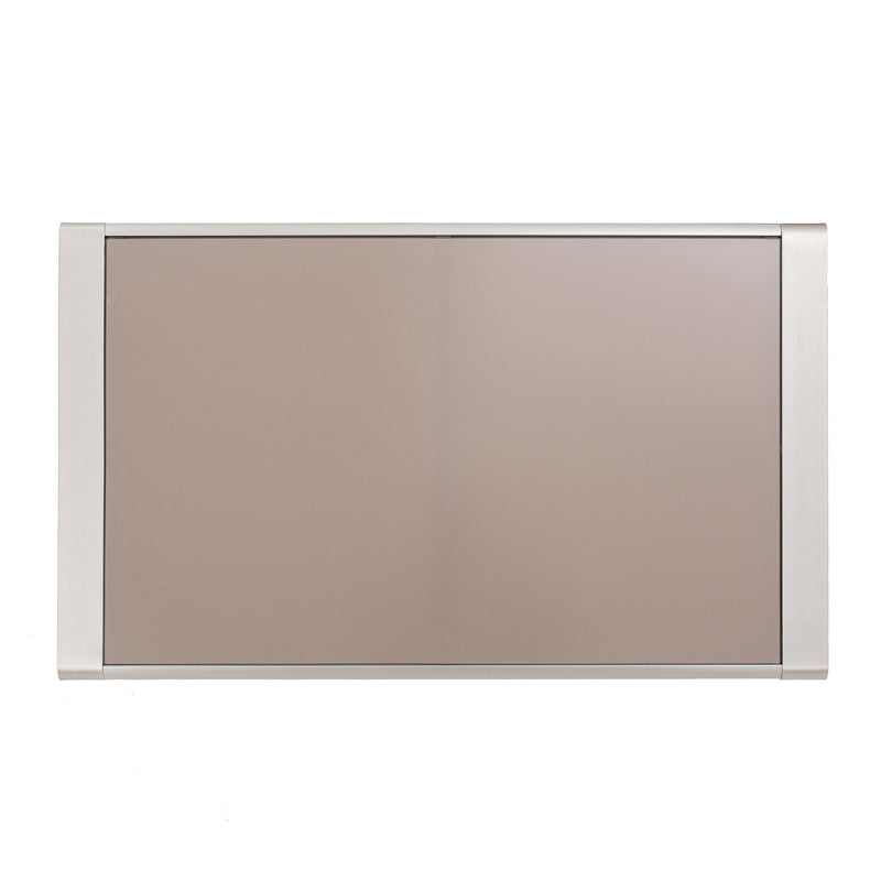 Outdoor Aluminum Coffee Table - Silver