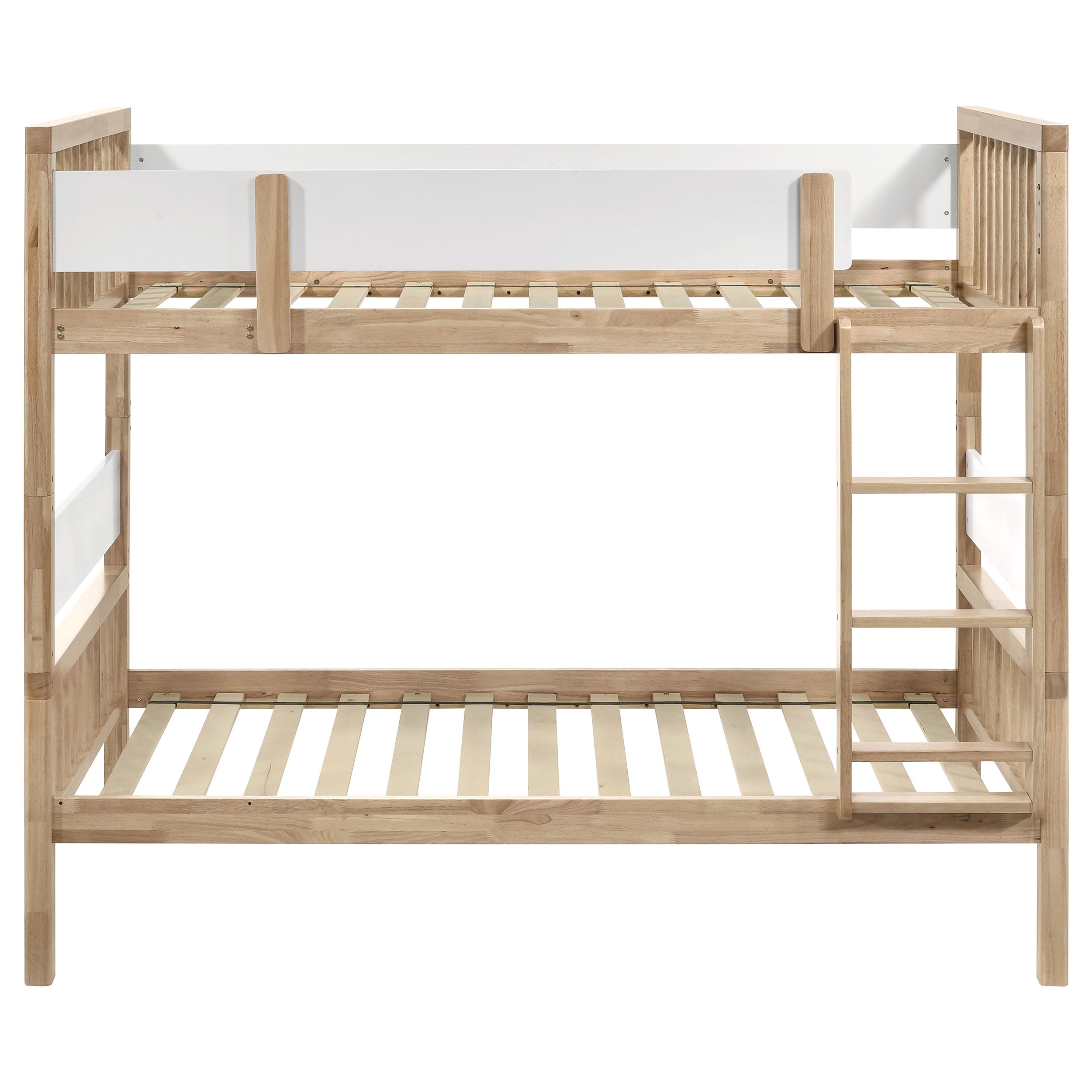 Dakota Wood Twin Over Twin Bunk Bed Natural — view 4