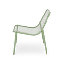 Outdoor Iron Chair With Mesh Design