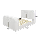 Shelyn - Bed With LED, TV Cabinet, Fireplace & Bluetooth