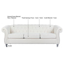 Rolled Arm Chesterfield 3 Seater Sofa