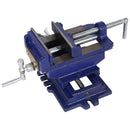 Industrial Quality Cross Slide Vise, Drill Press Metal Milling 2 Way X - Y