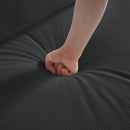 Modular L Shaped Floor Living Room Sofa Set With 6 Pillows