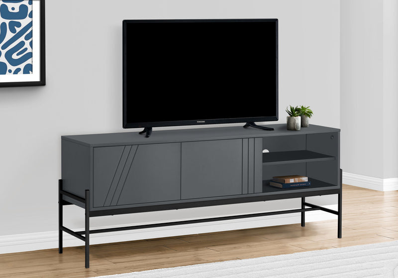 TV Stand, Console, Media Entertainment Center, Storage Cabinet, Contemporary And Modern