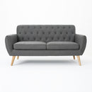 Mid - Century Tufted Loveseat