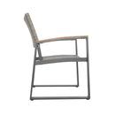 Aresha - Outdoor Dining Armchair (Set of 2) - Gray