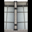 Elegant 4 Person Wicker Patio Seating Set With Cushions And Glass Top Table